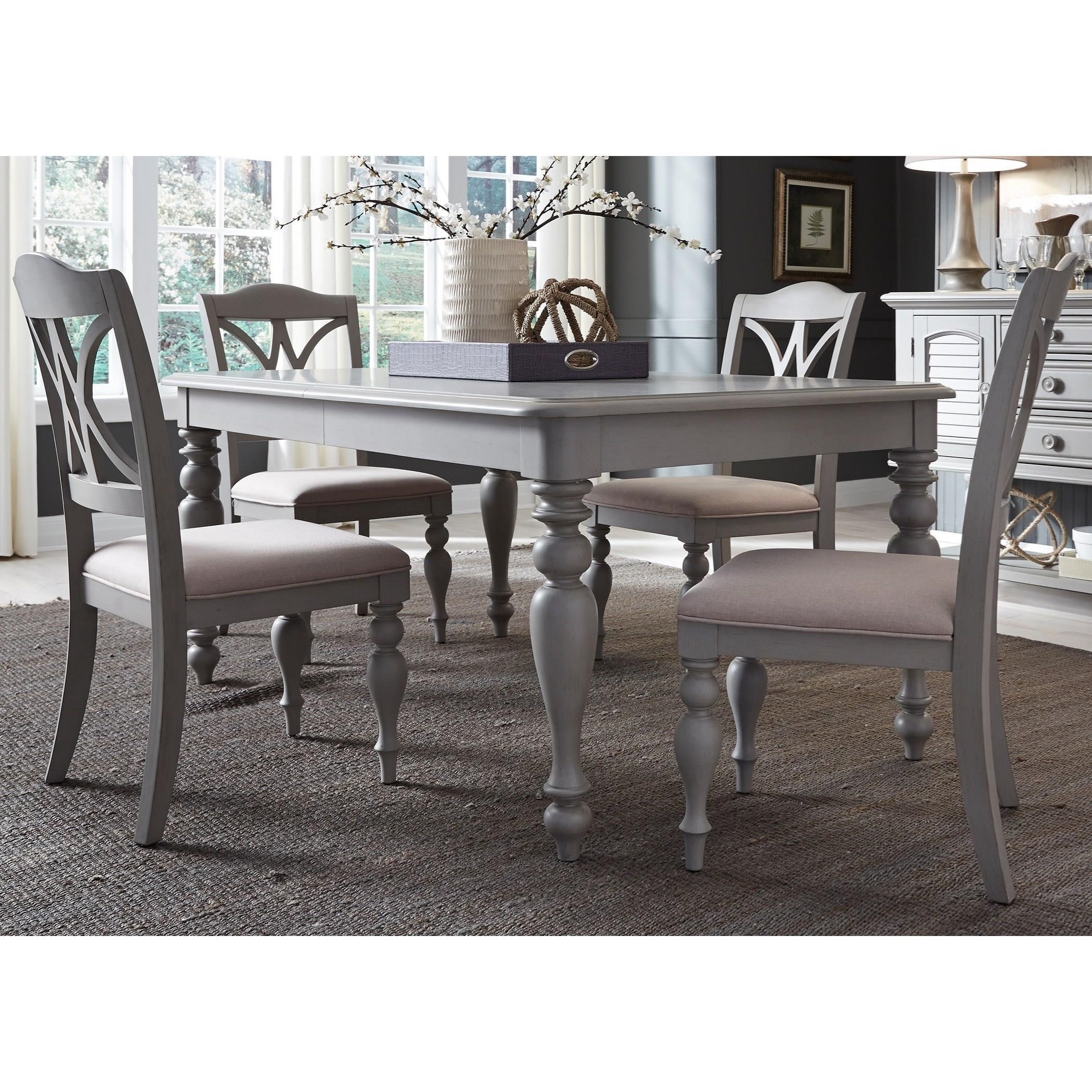 Freedom Furniture Summer House Dining Transitional Upholstered Splat